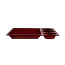 Delcasa Dosa Tray, BPA Free,438 G, DC2310 - Premium Quality Food Grade Melamine, Durable and Chip Resistant, Dishwasher Safe, 4 Compartment Dosa Tray, Serving Platter, Tray Great for Everyday Use - SW1hZ2U6NDI2MTgy