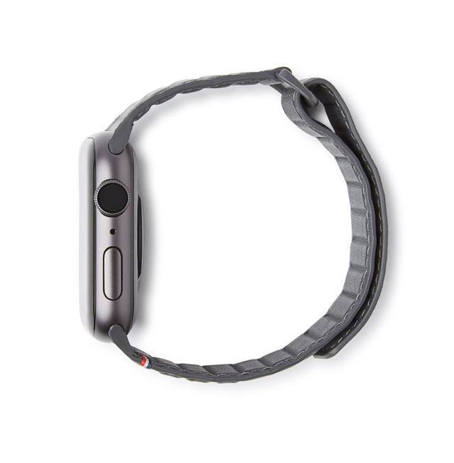 حزام ساعة آبل لون رمادي  Decoded Leather Magnetic Traction Strap 40mm / 38mm - Made for Apple Watch Series SE/6/5/4/3/2/1 - SW1hZ2U6MzYwNzQ5