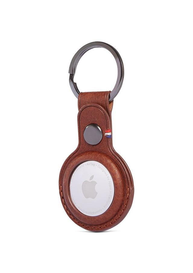 كفر جهاز ايرتاغ مع علاقة مفاتيح - بني  Decoded Leather Keychain for AirTag - SW1hZ2U6MzYwNzYz