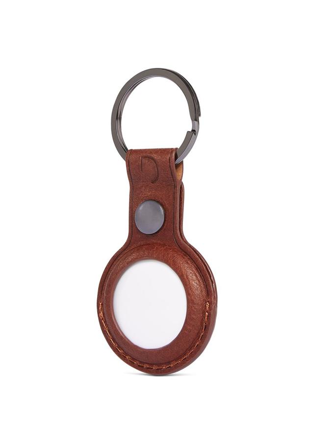 كفر جهاز ايرتاغ مع علاقة مفاتيح - بني  Decoded Leather Keychain for AirTag - SW1hZ2U6MzYwNzY1