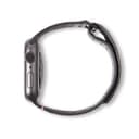 Decoded - 42-44mm Leather Magnetic Traction Strap for Apple Watch Series 5, 4, 3, 2, and 1 - Black
