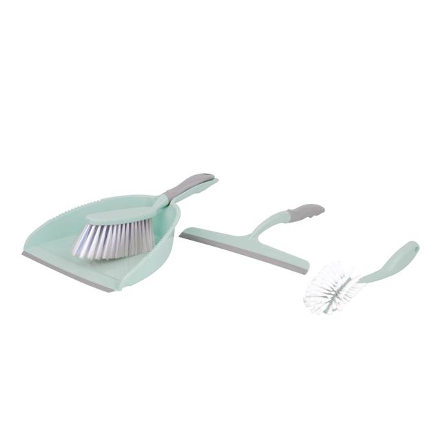 مجموعة التنظيف حزمة 4في1 فيروزي 4PCS Duster, Brush Combo - G-SPARK - SW1hZ2U6NDMwMDI2