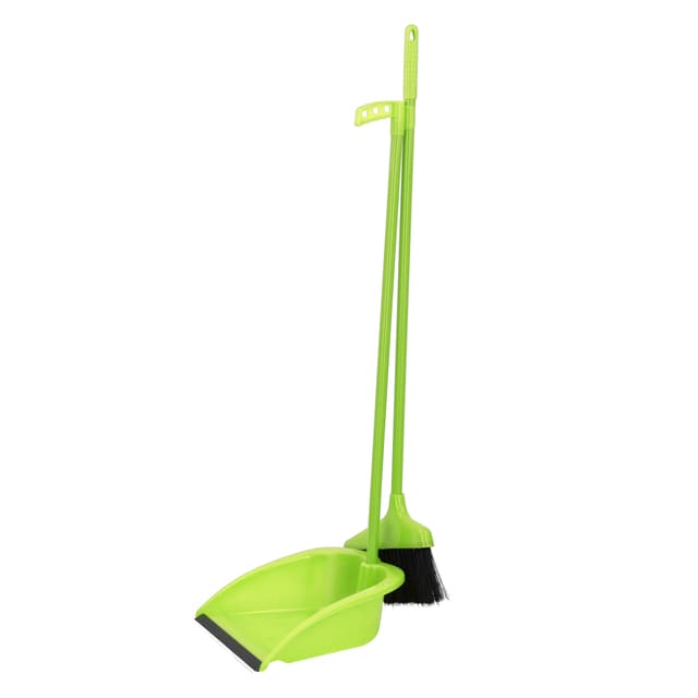 مقشة مع سفاية أخضر Broom with Stand - G-SPARK - 296394