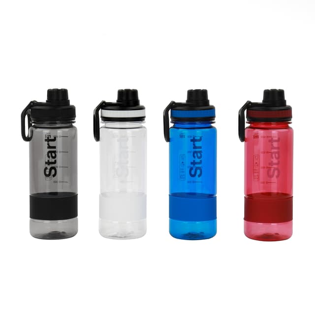 مطارة ماء بلاستيك أسود WATER BOTTLE - G-SPARK