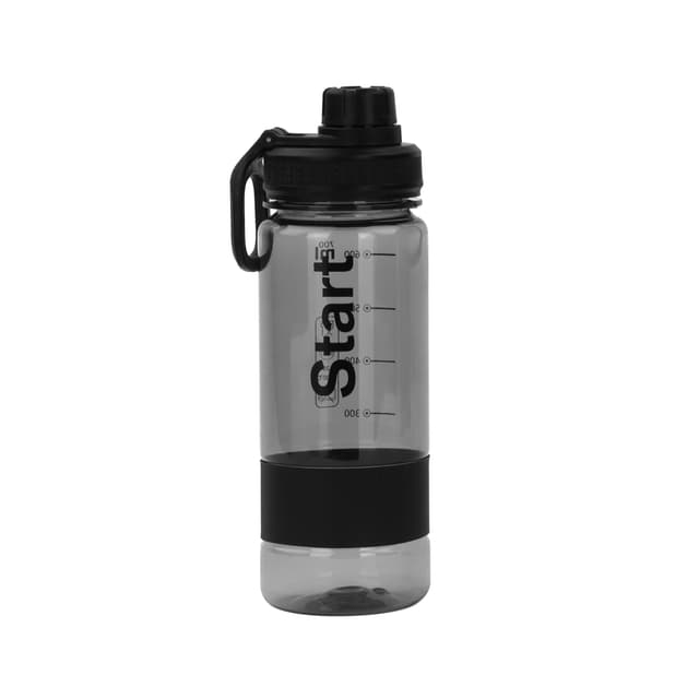 مطارة ماء بلاستيك أسود WATER BOTTLE - G-SPARK