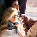 وسادة رقبة قابلة للتعديل مع حقيبة اسفنجية - رمادي وأزرق Memory Foam Evolution Travel Pillow - Stitches and Mini Grey Dots - Cabeau