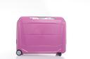 طقم حقائب سفر عدد 2 مادة PP بعجلات دوارة زهري PARA JOHN - Travel Luggage Suitcase Set of 2 - Pink - SW1hZ2U6NDE5MDkx