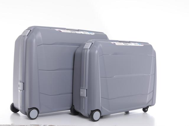 طقم حقائب سفر عدد 2 مادة PP بعجلات دوارة بيج PARA JOHN – Travel Luggage Suitcase Set of 2 – BEIGE - SW1hZ2U6NDE5MDIx