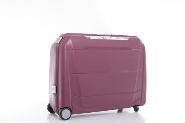 طقم حقائب سفر عدد 2 مادة PP بعجلات دوارة أحمر برغندي PARA JOHN – Travel Luggage Suitcase Set of 2 – BURGUNDY - SW1hZ2U6NDE5MDU3