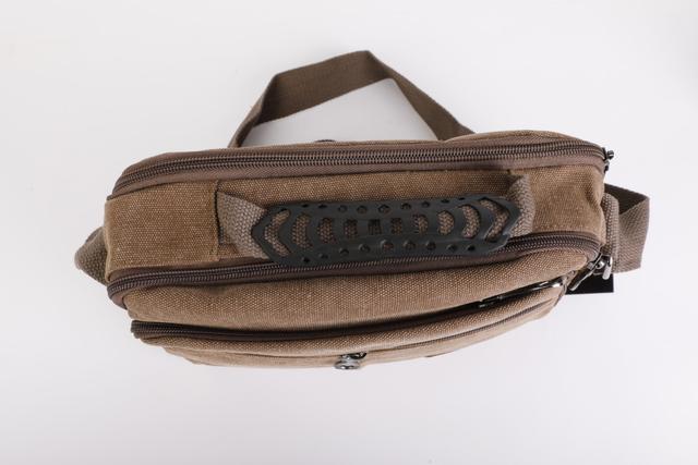 PARA JOHN Canvas Office Shoulder Bag - Multipurpose Mini Shoulder/Travel Utility Work Bag - Phone/Passport Pouch Bag - Ideal Men and Women - - SW1hZ2U6NDE2Njgz