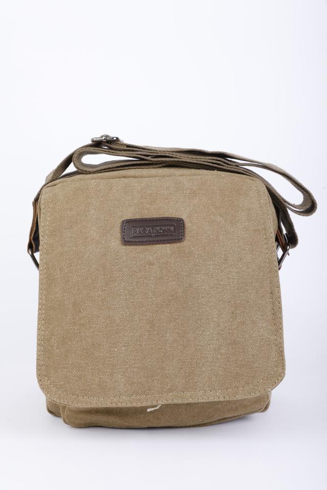 PARA JOHN Canvas Office Shoulder Bag - Multipurpose Mini Shoulder/Travel Utility Work Bag - Phone/Passport Pouch Bag - Ideal Men and Women - - SW1hZ2U6NDE2Njky