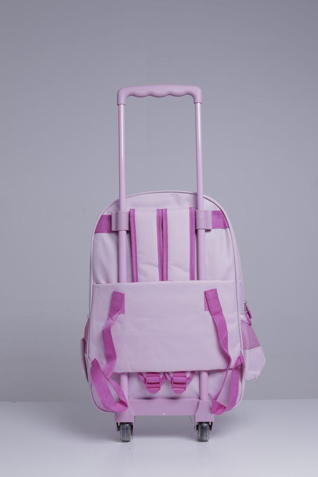 شنطة ظهر لون زهري PARA JOHN 5 In 1 Wheeled School Backpack - SW1hZ2U6NDM2NTE0