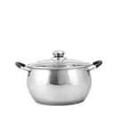 مجموعة القدور من ستانلس ستيل عدد 4 من رويال فورد Casserole Saucepan Pots With Lids And Frypan - 172390