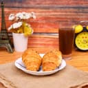 صحن تقديم زجاجي أوبال 7.5 بوصة Royalford - 7.5" Opal Ware Art Flower Dinner Plate Pasta Plate Made With Durable Material