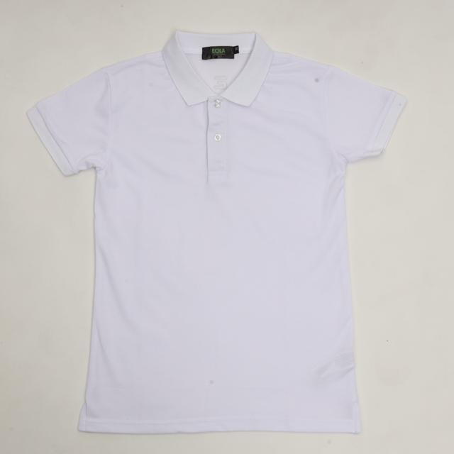 Ecka Boys Polo - White - SW1hZ2U6NDA4OTYy