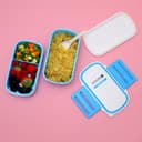 Royalford AirTight Lunch Box With 2Layer/Blue 1X12 - 172657