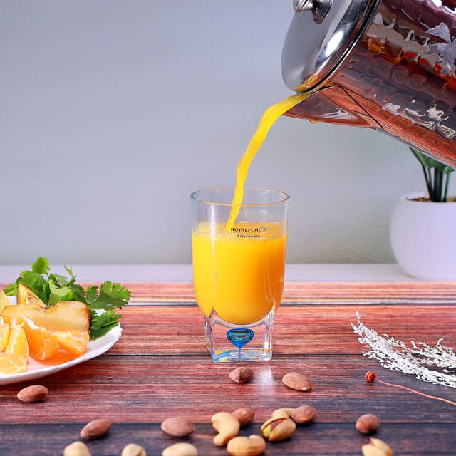 كأس زجاج اكريليك 410 مل Royalford - Acrylic Glass With Crystal Base