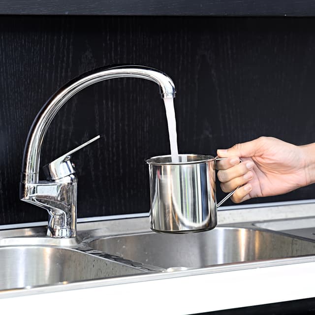 Delcasa 10Cm Steel Mug - Portable Lightweight Large Coffee & Tea Mug