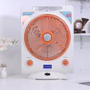 Olsenmark Rechargeable Fan With Led, 14 Inch - 12V 7Ah Replaceable Battery - 3 Leaf Blade - Advanced - SW1hZ2U6NDEyNDcw