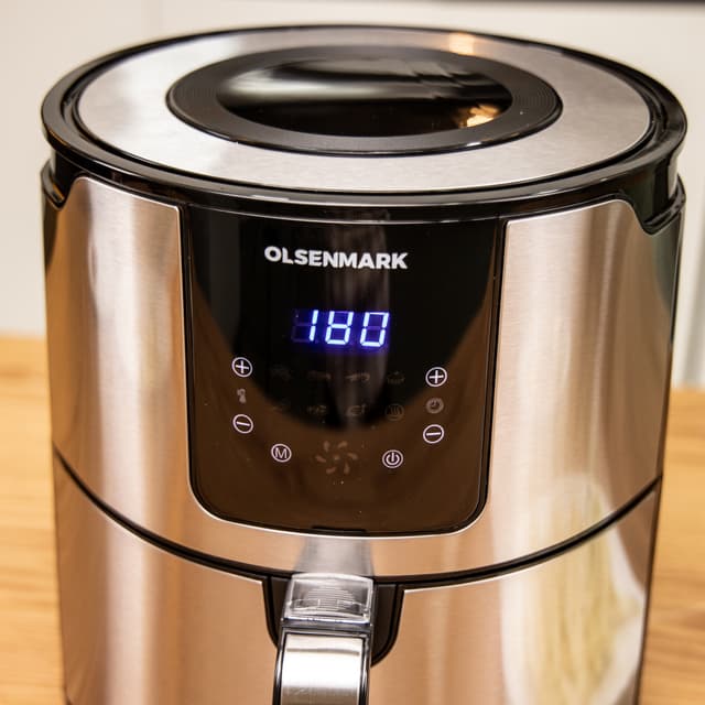 مقلاة هوائية 1400W بسعة 5 ليتر Air Fryer Oil Free with Touch Screen  - Olsenmark
