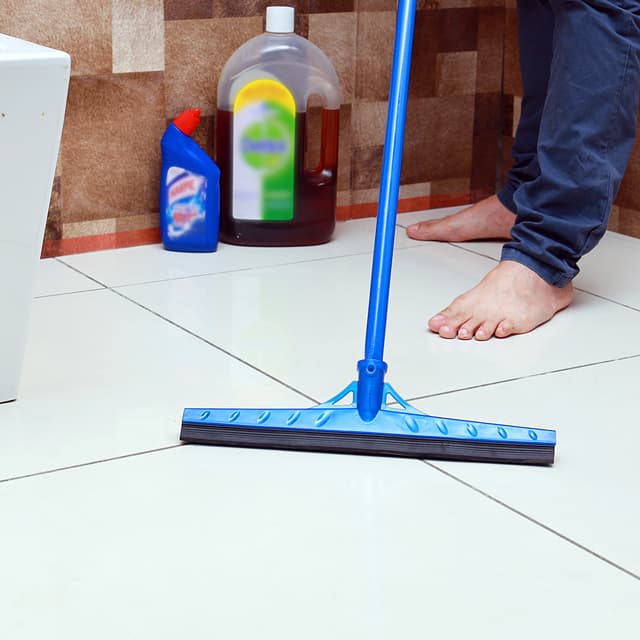 Royalford Floor Wiper - Commercial Standard Floor Squeegee 120Cm Long Handle