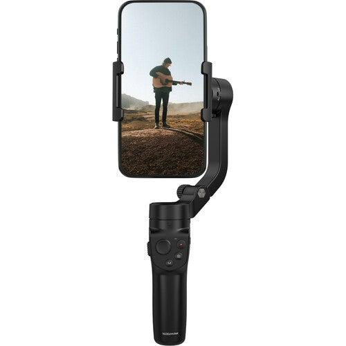 FeiyuTech VLOG POCKET 2 Handheld Gimbal - Ultra Portable Smartphone Stabilizer w/ Mini Tripod, Portrait & Landscape mode, 9 Hrs Operation, Rechargeable, for all Smartphones