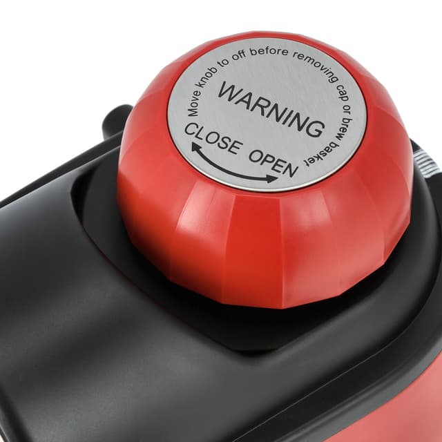 Geepas Espresso Coffee Maker 0.24L Capacity, GCM41513 | Stainless Steel Filter & Aluminum Die-Casting Filter Holder | 5 Bar High Pressure | On/Off Light Indicator