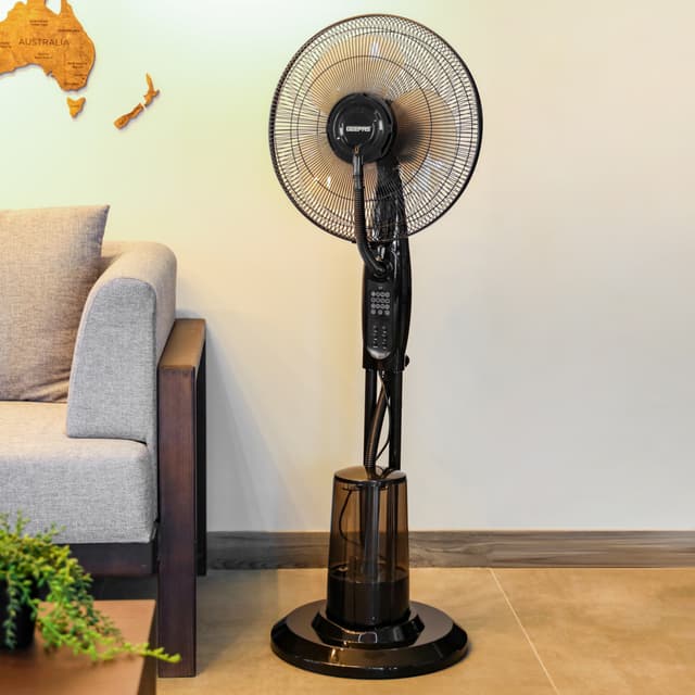 Geepas 16" Mist Fan With Remote Control & LCA Display GF21160 - 185997