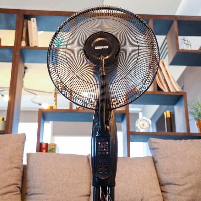 Geepas 16" Mist Fan With Remote Control & LCA Display GF21160 - 186002