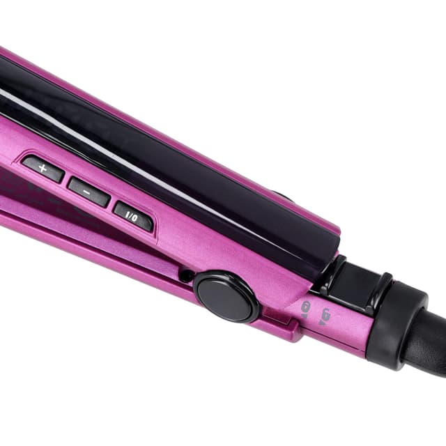 Geepas Easy-Pro 230 Straightener,Ionic Function,GHS86048 | Ceramic Coated Plates Straightener | Digital Display Temperature Control | Ideal for Long & Short Hairs - 186270