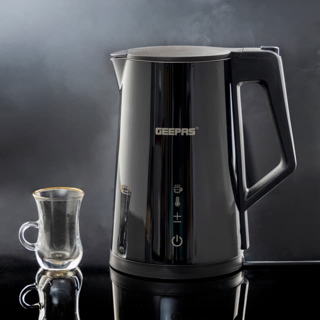 غلاية ماء كهربائية سعة 1.7  لتر Geepas Digital Electric Kettle