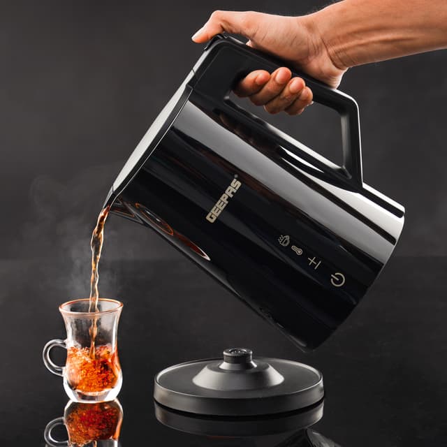 غلاية ماء كهربائية سعة 1.7  لتر Geepas Digital Electric Kettle
