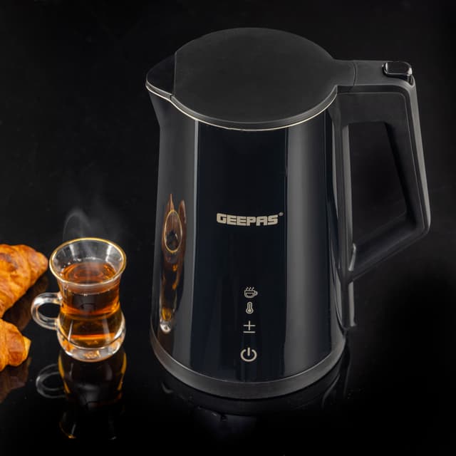 غلاية ماء كهربائية سعة 1.7  لتر Geepas Digital Electric Kettle