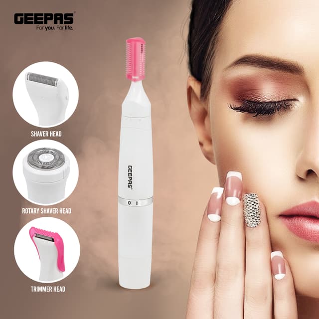 ماكينة إزالة الشعر للنساء Geepas  Ladies Grooming Set
