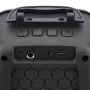 Geepas Portable Bluetooth Speaker, With Microphone, GMS11156 | USB/TF/FM/AUX IN | Large Circle Dazzle LED Light | Portable & Lightweight | Ideal For Home, Hotels & Outdoor Use