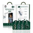 Green Lion Green 4 in 1 360Â° Protection Pack for iPhone 13 Pro Max ( 6.7" ) - Silver - SW1hZ2U6MzU2MTUw