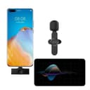 ميكروفون لاسلكي صغير بمنفذ Type c (أسود) | Green Mini Wireless Microphone ( Type-C Connector )