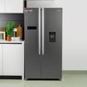 ثلاجة كهربائية بسعة 650 لتر SideBySide Refrigerator-No Frost - Geepas - 186106