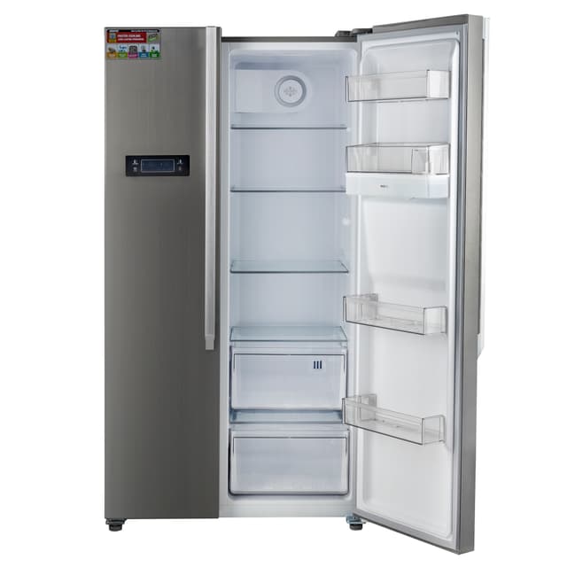 ثلاجة كهربائية بسعة 650 لتر SideBySide Refrigerator-No Frost - Geepas - 186114