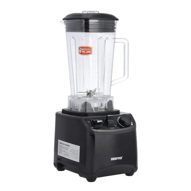 خلاط جيباس الكهربائي 1800 واط 2 لتر Geepas 2L 1800W Single High Speed Blender