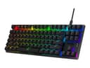 HyperX Alloy Origins Core Tenkeyless Mechanical Gaming Keyboard (US layout) | RGB Lighting Effect, TKL Design, Anti-Ghosting with N-Key Rollover, USB-C Connection - Red