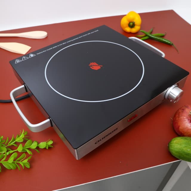 Olsenmark Electric Ceramic Infrared Cooker - Single Burner - Portable & Compact
