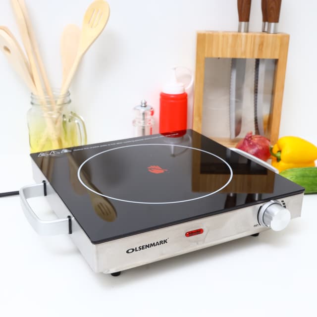 Olsenmark Electric Ceramic Infrared Cooker - Single Burner - Portable & Compact