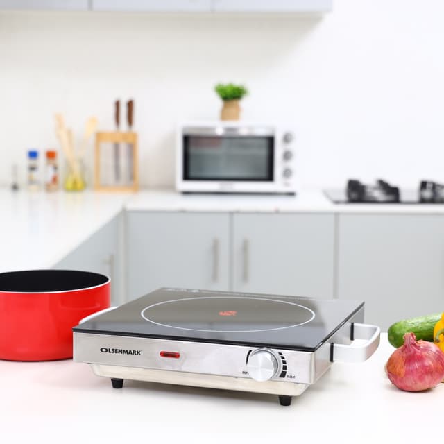 Olsenmark Electric Ceramic Infrared Cooker - Single Burner - Portable & Compact