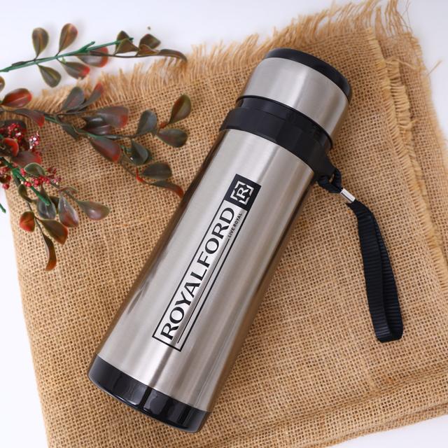 Royalford 800Ml Stainless Steel Vacuum Bottle - Portable Stainless Steel Flask & Water Bottle - Hot - SW1hZ2U6NDA2ODcx