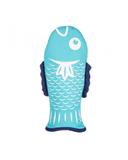 Kikkerland Fish Oven Mitt - Playful Fish Design Mitt, Heat Resistant Oven Glove, Soft Cotton Lining, Machine Washable - Blue - SW1hZ2U6MzYxMzE0