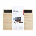 Kikkerland iBed Lap Wooden Desk - Hands-free Lap Tablet or NoteBook Holder, Non-slip Surface w/ Micro-Bead Cushion, Comfortable to Use amd Easy to Clean - SW1hZ2U6MzYxMzk1