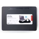 Kikkerland iBed Lap Wooden Desk - Hands-free Lap Tablet or NoteBook Holder, Non-slip Surface w/ Micro-Bead Cushion, Comfortable to Use amd Easy to Clean - XL Black