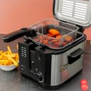 Krypton Deep Fryer, 1600W Power, KNDF6347 - 130-190 Degree Celsius Adjustable Time & Temperature ,2 L Detachable Inner Pot, Dishwasher Safe Lid - 187204