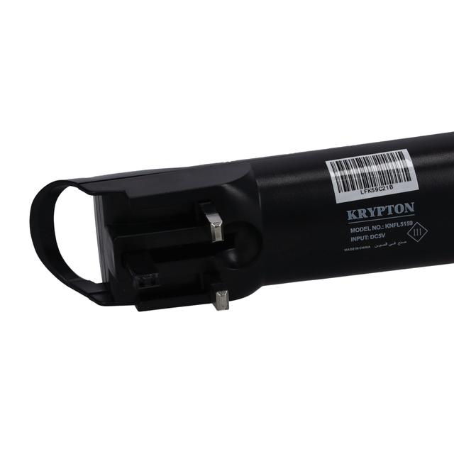 Krypton Rechargeable LED Torch With Solar Panel | 3W LED - SW1hZ2U6NDA5MjA5